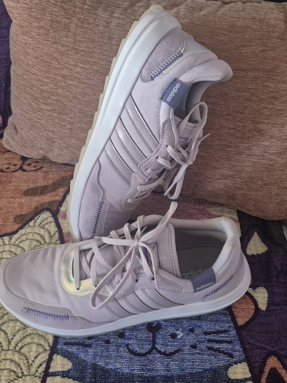 Adidas Lavender Runner Sneakers